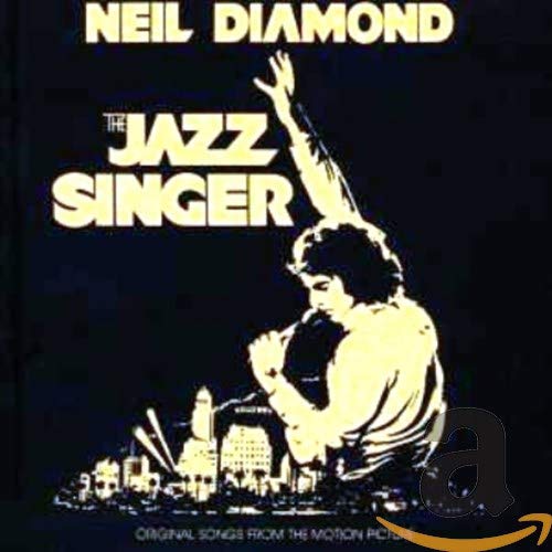 Neil Diamond’s “The Jazz Singer” CD cover with a silhouetted performer.