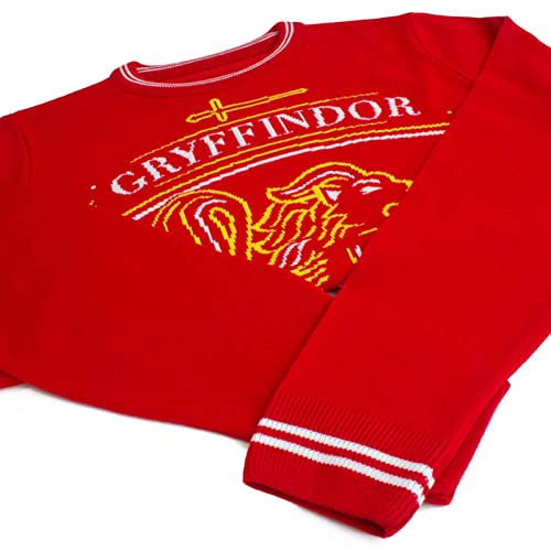 Harry Potter - Gryffindor BCD (Unisex Knitted Jumper) Ex Ex Large