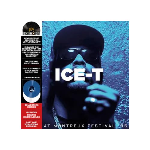 Ice-T album cover, featuring a portrait of the artist in sunglasses.