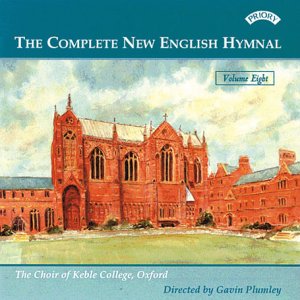 CD cover: red brick Keble College, Oxford, with hymn title text.