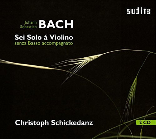 CD cover for Bach’s Sei Solo a Violino by Christoph Schickedanz.