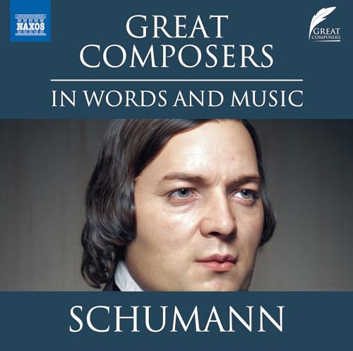 CD cover featuring a portrait of composer Robert Schumann.