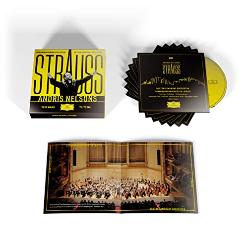CD box set of Strauss recordings with orchestra and conductor portrait.