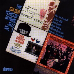 CD cover for "Golden Years of Revival Jazz, Vol. 7" featuring musicians.