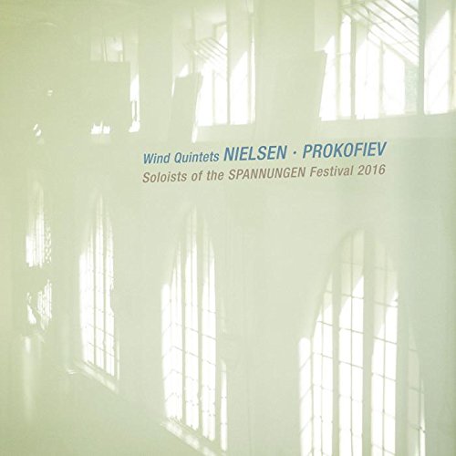 CD case featuring musiciansā names, composer Prokofiev, and āSpannungen Festivalā text.