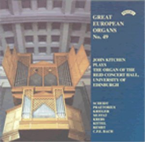 CD cover featuring a pipe organ interior and text details.