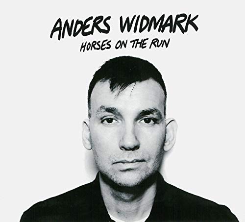 Black and white CD cover featuring a portrait of Anders Widmark.