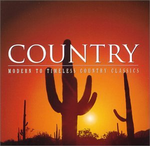 CD cover for “Country” compilation with desert landscape and text.