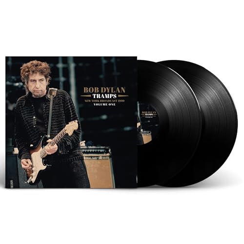 Bob Dylan’s “Tramps Vol. 1” double vinyl record with cover art.