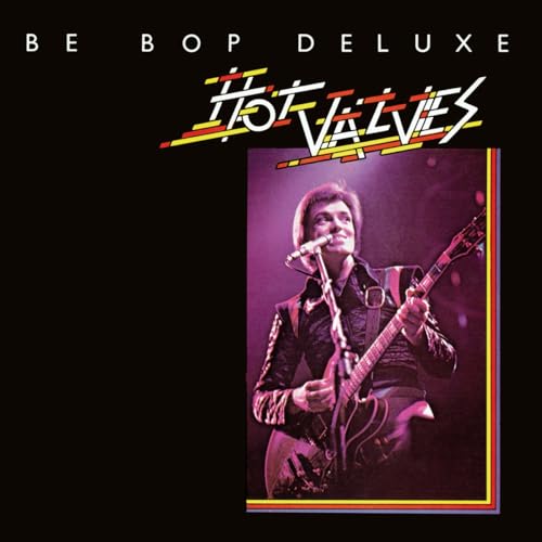 Be Bop Deluxe "Hot Valves" EP vinyl record cover with musician portrait.