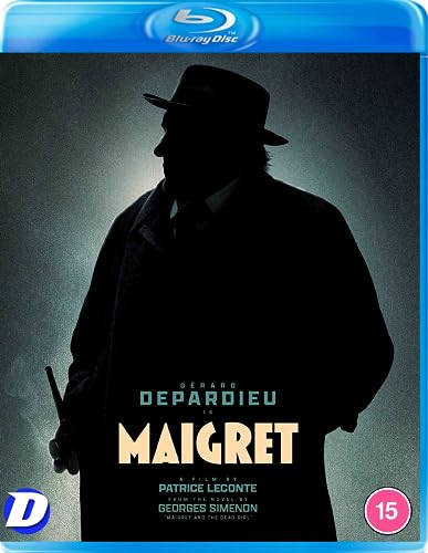 Blu-ray cover featuring a silhouette of a man in a hat holding a pipe.