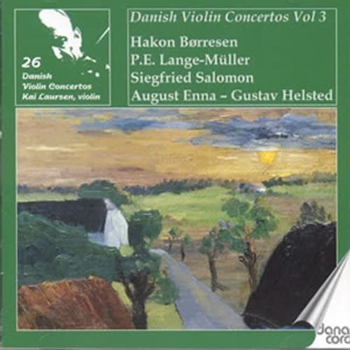 CD cover featuring a landscape painting and composer names.