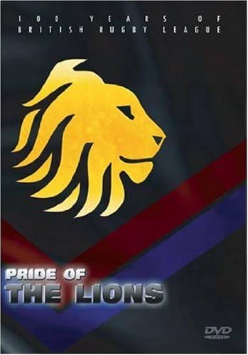 DVD cover featuring a golden lion's head and text "Pride Of The Lions".