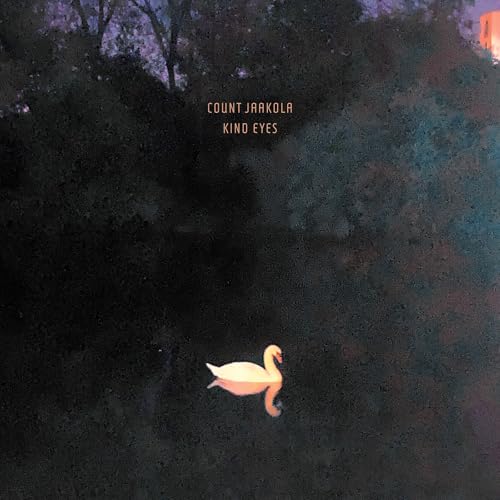 Album cover for "Kind Eyes" by Count Jaakola, featuring a swan.