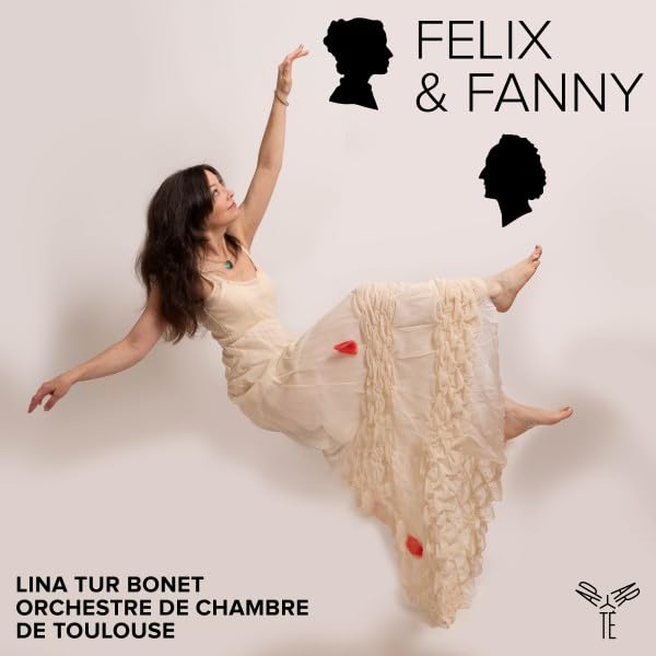CD cover: woman in white dress, silhouettes, "Felix & Fanny" text.