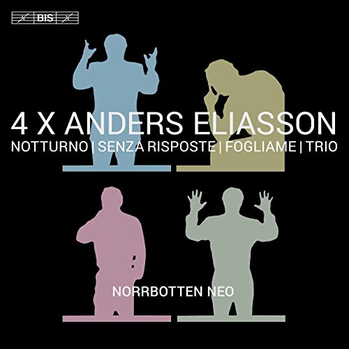 CD cover with four silhouetted figures in muted teal and gray tones.