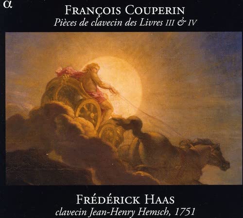 CD cover depicting Apollo in a chariot drawn by horses.