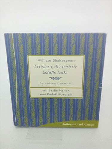 CD packaging for William Shakespeare’s “Leistern, der verirrte Schiffe.”