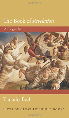 Book cover featuring a painting of winged figures and the title The Book of Revelation.