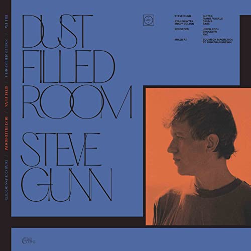 Vinyl album cover for Bill Gunn’s “Dust Filled Room” featuring a portrait.