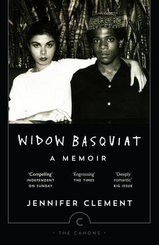 Black and white photo of two women on book cover with white text on black background.