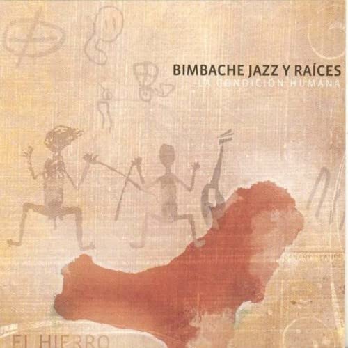 CD cover with abstract cave painting-style figures and a red lion.