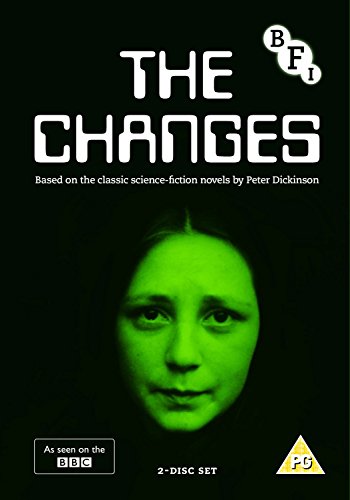 DVD cover for "The Changes" featuring a woman’s green-tinted face.