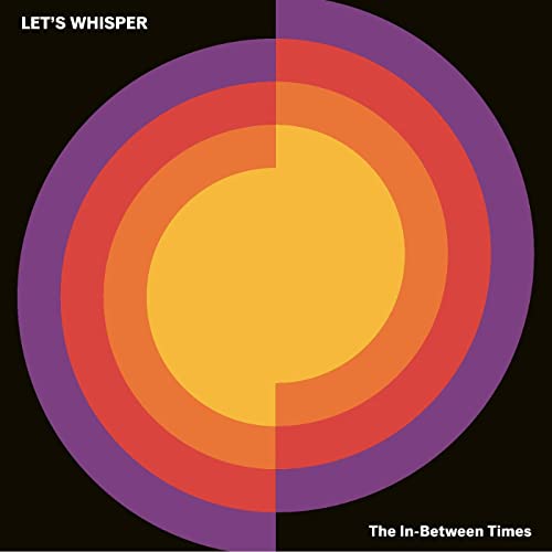 Vinyl record cover with concentric circles in purple, orange, and yellow.