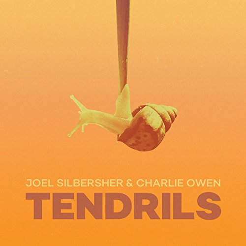 Orange album cover featuring a snail and the title "Tendrils".