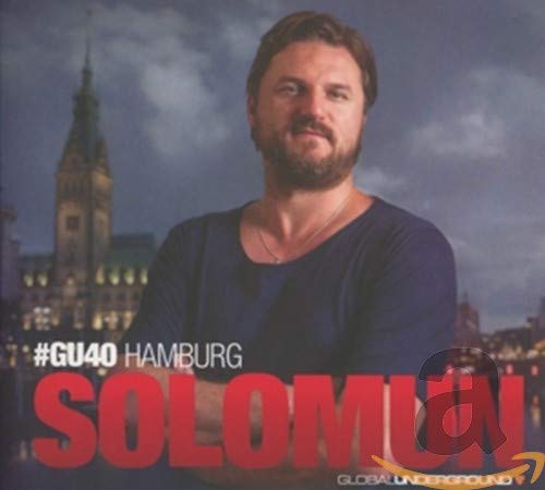 CD cover featuring Solomun with Hamburg city skyline in the background.