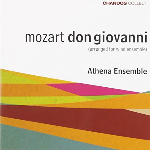 CD cover for Mozart’s Don Giovanni arranged for wind ensemble.