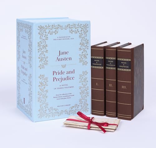 Pride and Prejudice : (British Library Deluxe Facsimile Edition) A Novel in Three Volumes