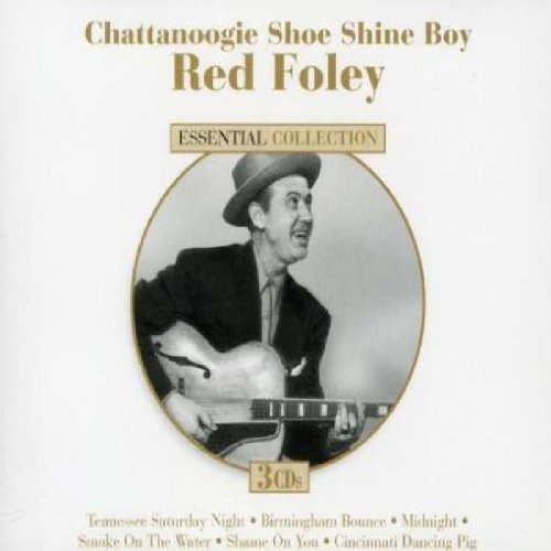 CD cover featuring Red Foley in a hat playing guitar inside a circular frame.