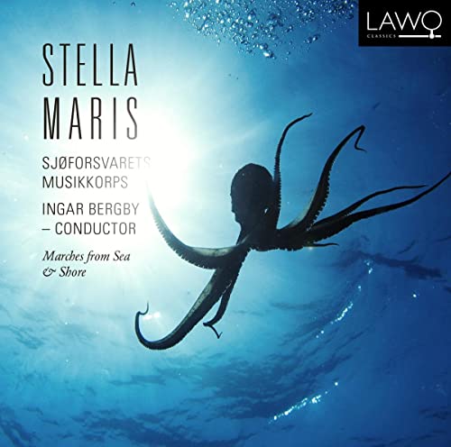 CD cover: octopus swimming in blue water, with white text.