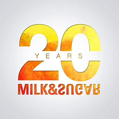 CD cover: large gold "20" with "Milk & Sugar" text below.