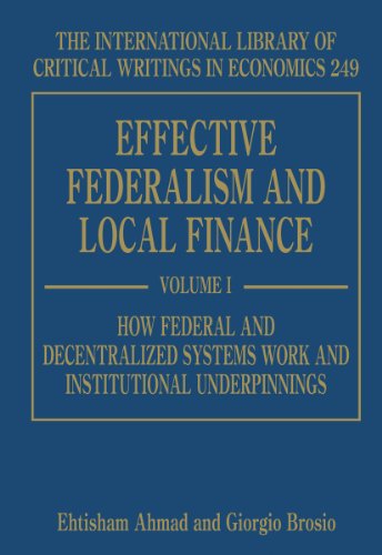 Effective Federalism and Local Finance