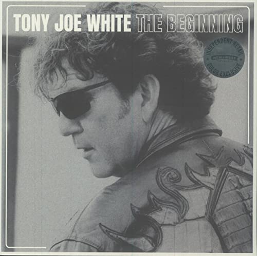 Black and white album cover featuring Tony Joe White in sunglasses.