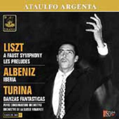 CD cover featuring a black and white portrait of Ataulfo Argenta.