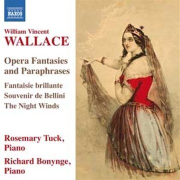 CD cover featuring a painting of a woman in a red gown.