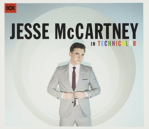 Jesse McCartney album cover, "In Technicolor," featuring artist portrait.