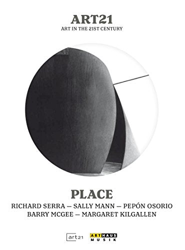 DVD cover for “Place - Art In The 21st Century” featuring abstract sculpture.