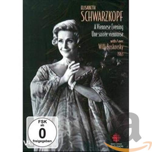 Elisabeth Schwarzkopf “A Viennese Evening” DVD cover with portrait.