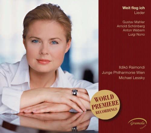 CD cover featuring portrait of Ilidiko Raimondi, a classical singer.