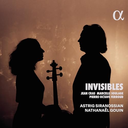 CD cover: Silhouettes of musicians with a violin, titled "Invisibles".