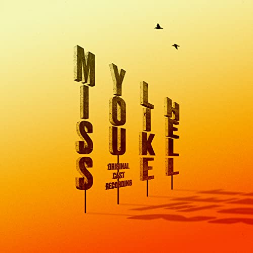 CD cover with large, textured letters spelling “MISS YOU LIKE HELL.”