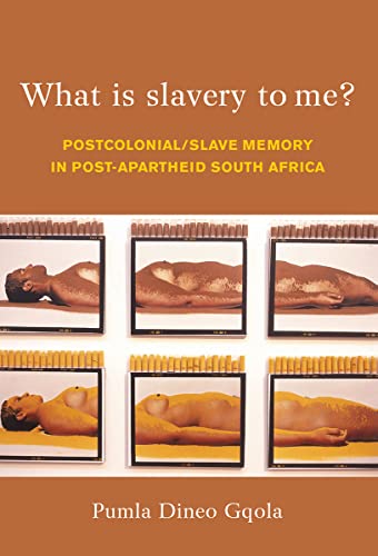 What Is Slavery to Me? : Postcolonial/Slave Memory in Post-apartheid South Africa
