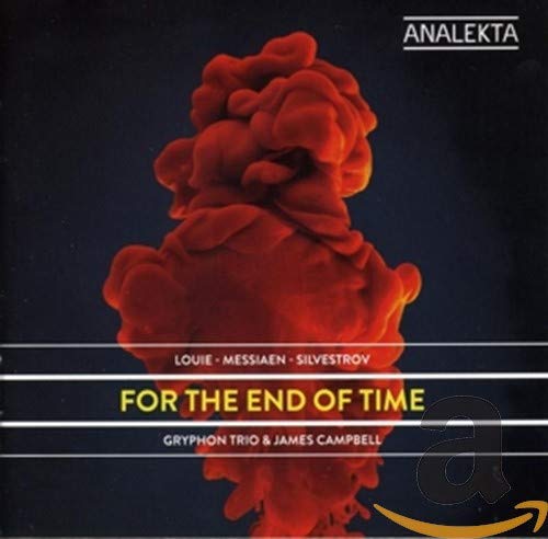 CD cover with abstract red ink cloud and white text details.