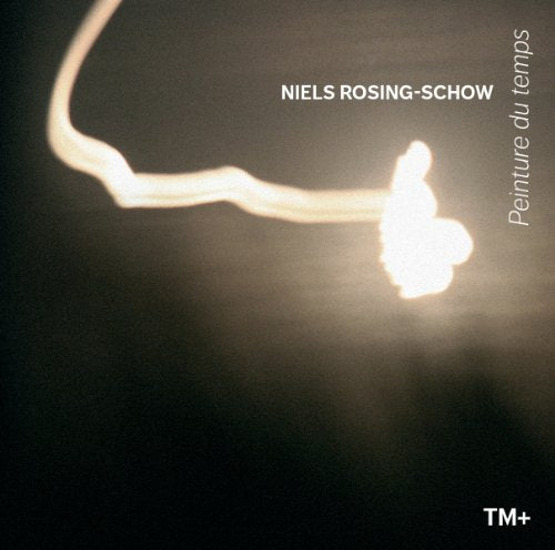 CD cover with abstract, blurred white line on dark background.