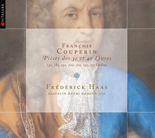 CD cover featuring a portrait of composer François Couperin.