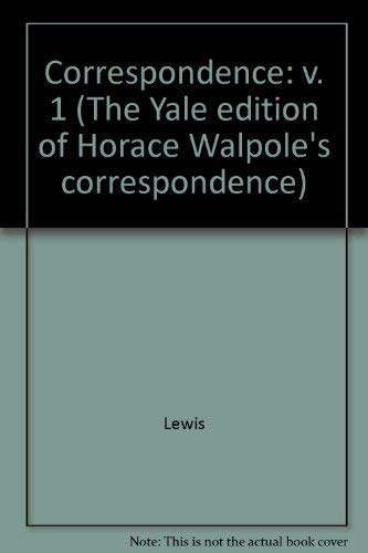 Correspondence: v. 1